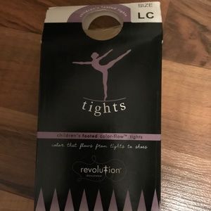 New Child Revolution Footless Tan Tights Large